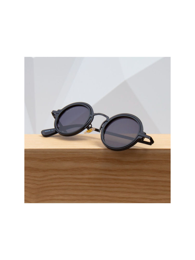 TED SMITH UV Protection Round Sunglasses for Men Women Stylish Trending Fashion Lenon_C1-picture-41