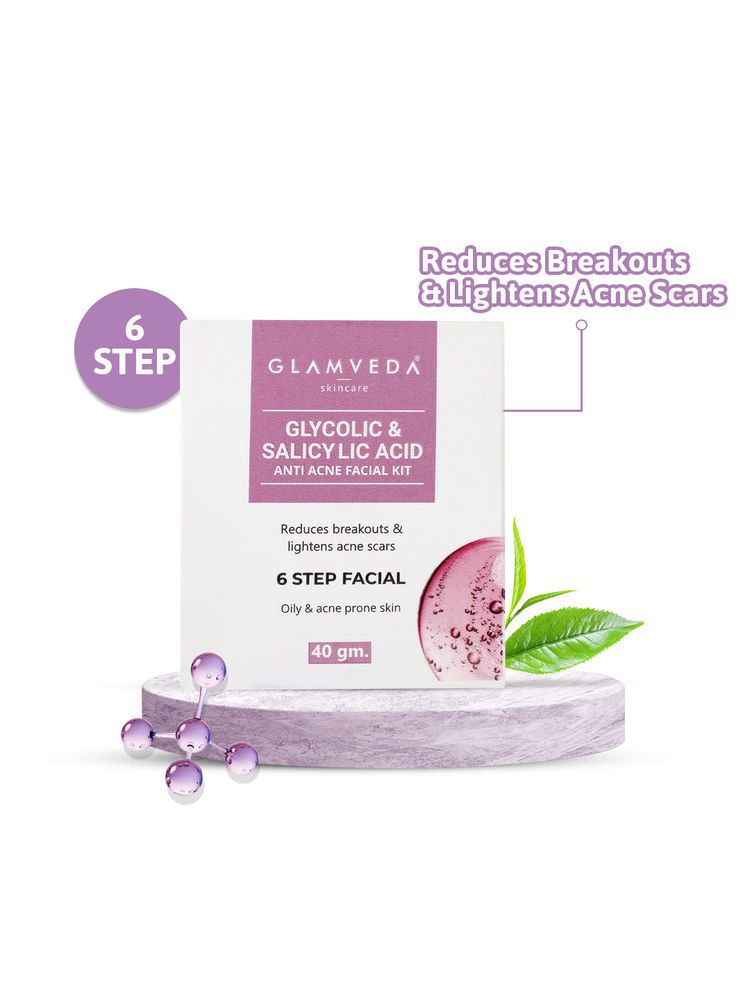 Glamveda Glycolic Acid & Salicylic Facial Kit-picture-16