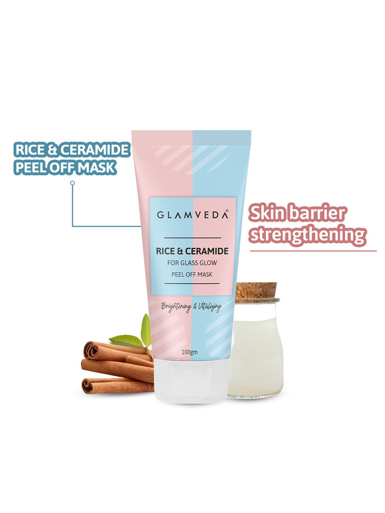 Glamveda Rice & Ceramide Korean Glass Skin Peel Off Mask-picture-22