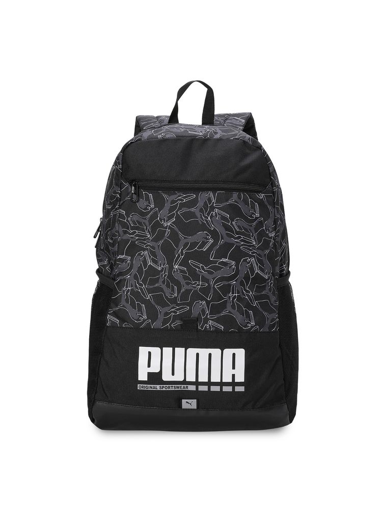 Puma Plus Unisex Black Backpack-image-45