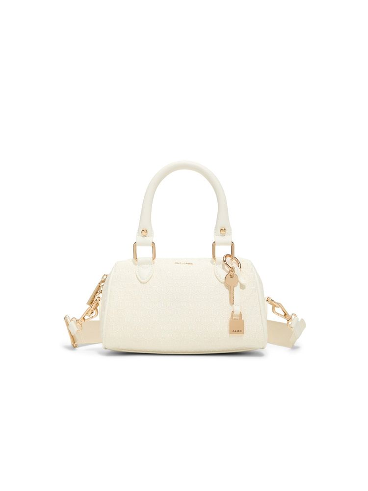 Aldo Hotham White Women's Barrel Sling Bag-picture-35