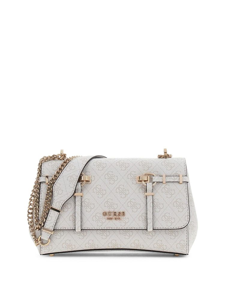 guess fashion Guess Bone Printed Pu Leona Logo Sling Bag-picture-16