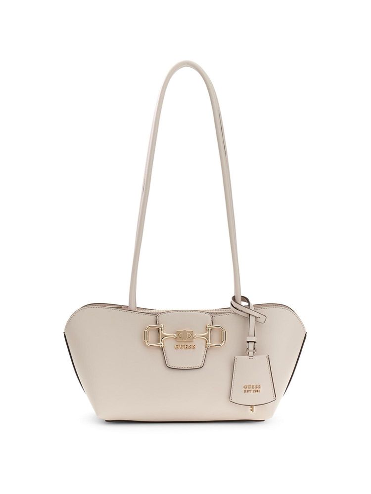 Guess Stone Solid Pu Janie Handbag-image-5