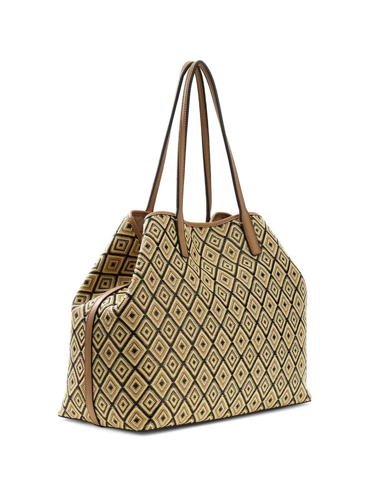 guess fashion Guess Lemon Cotton Sophia 2 in 1 Tote Bag With Pouch-picture-10