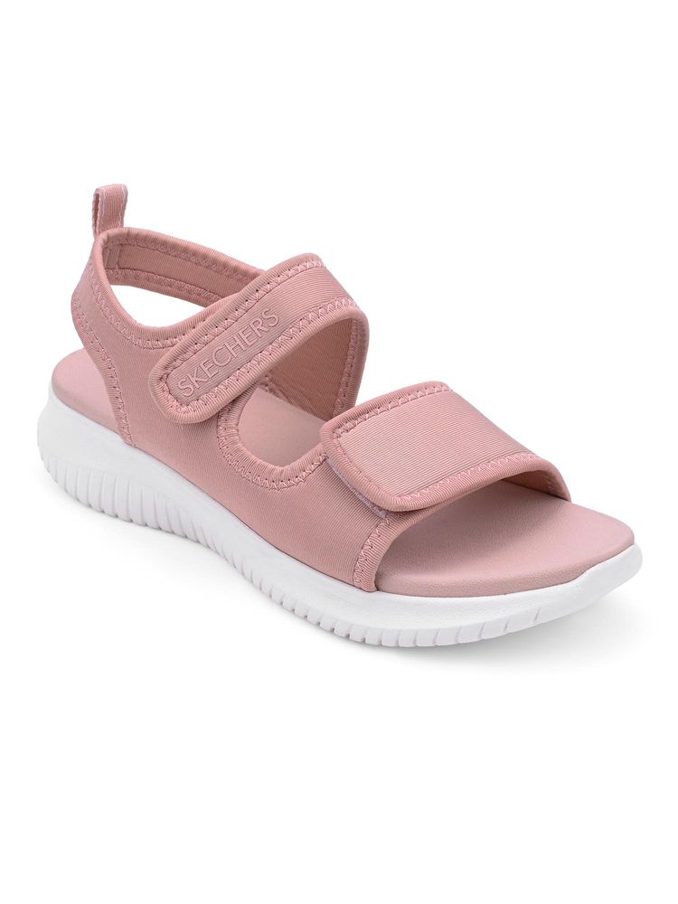 SKECHERS Women Ultra Flex Casual Pink Sandals-image-40
