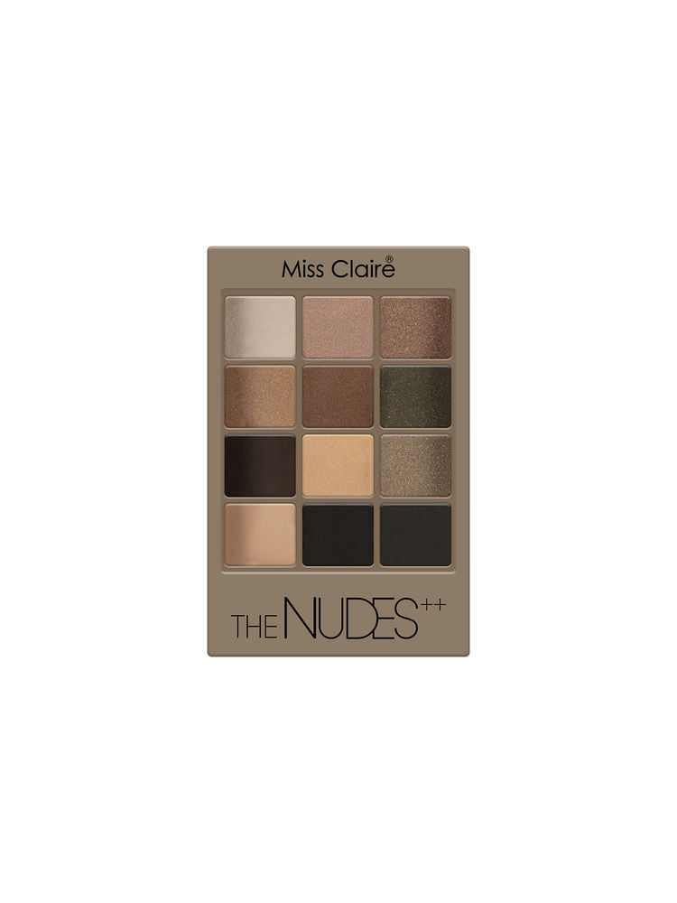 Miss Claire 12 Eyeshadow Kit - The Nudes ++-picture-20