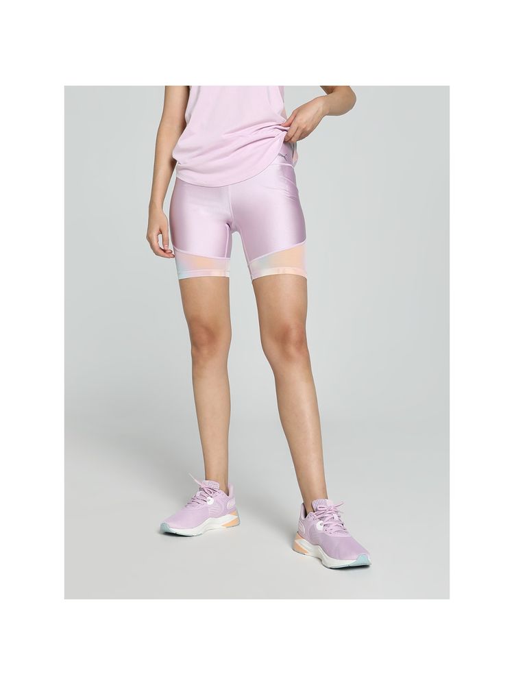Puma Summer Daze 7" Bike Womens Lavender Shorts-image-1