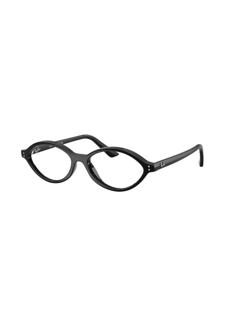Ray-Ban Unisex Black Injected Oval Eye Frame - 0RX7265826054 (54)-image-17