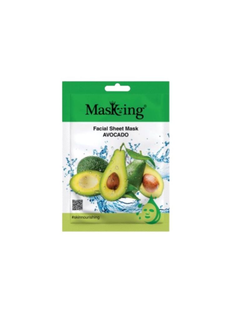 Masking Beauty Avocado Facial Sheet Mask-picture-17
