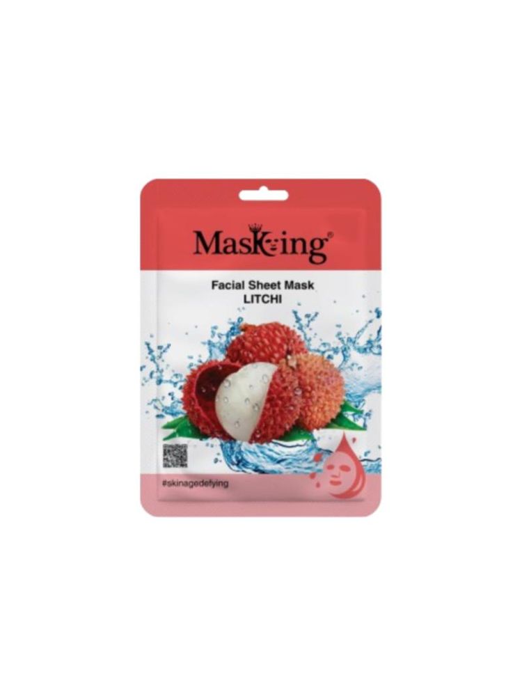 Masking Beauty Litchi Facial Sheet Mask-picture-26