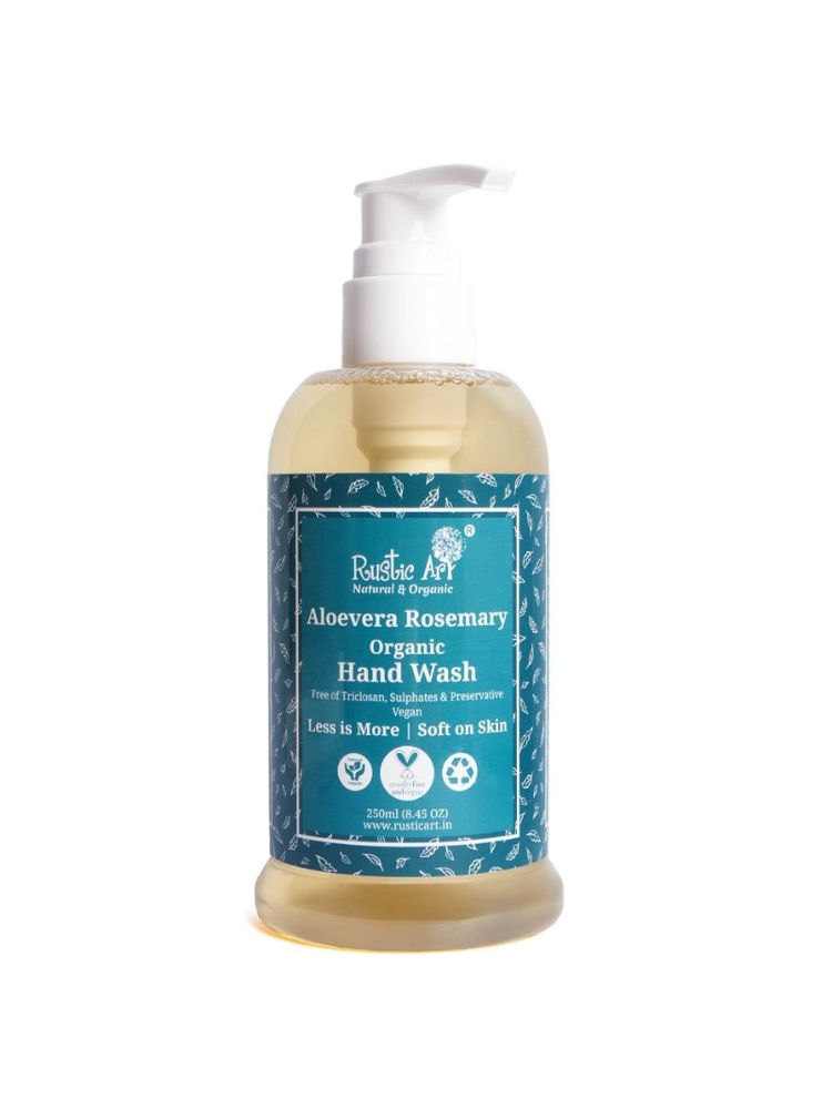 Rustic Art Aloe Vera Rosemary Organic Hand Wash-picture-19