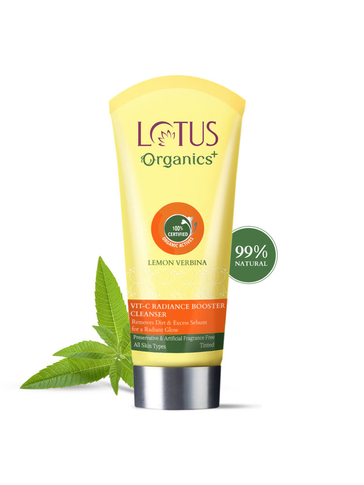 Lotus Organics Vit-C Radiance Booster Cleanser - Lemon Verbena-image-18