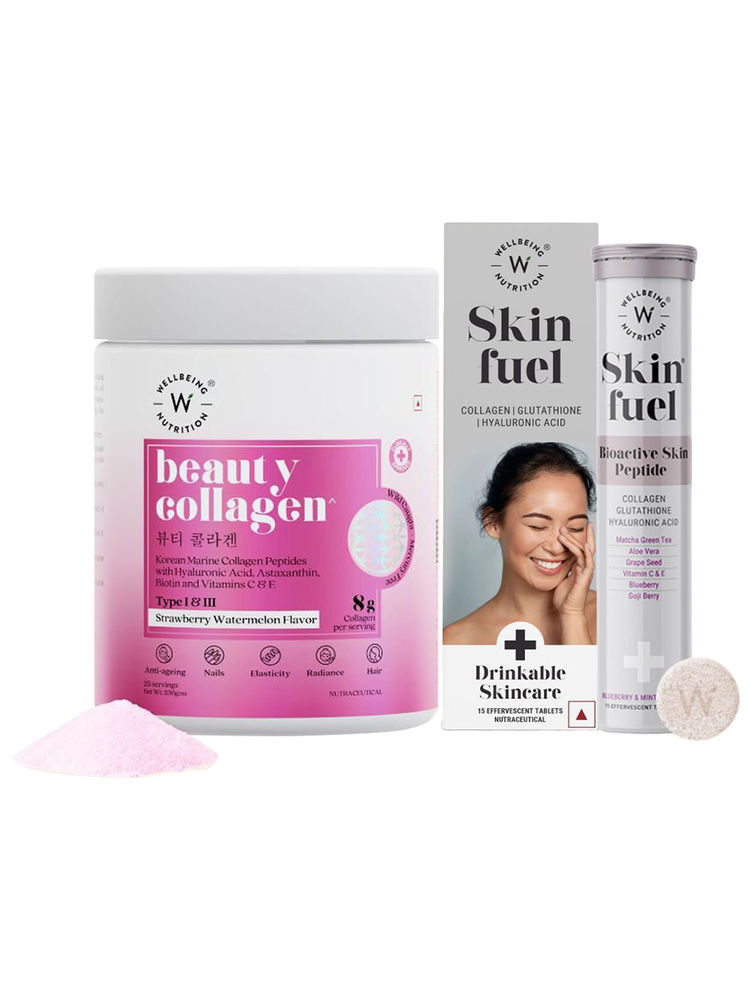Wellbeing Nutrition Collagen Boost Age Defence Combo