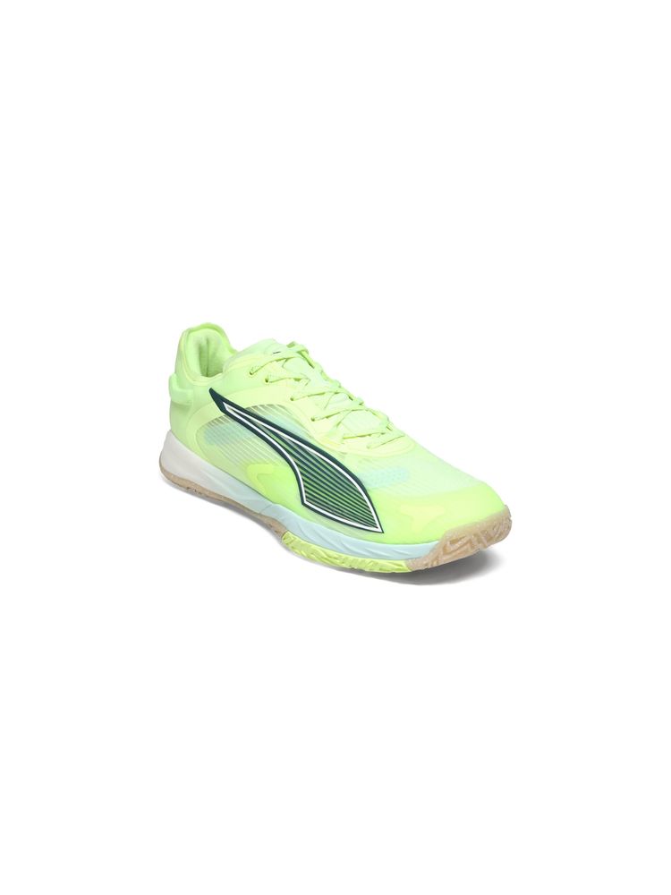 Puma Unisex Green Accelerate NITRO SQD 4 Multi-Directional Badminton Shoes-picture-20