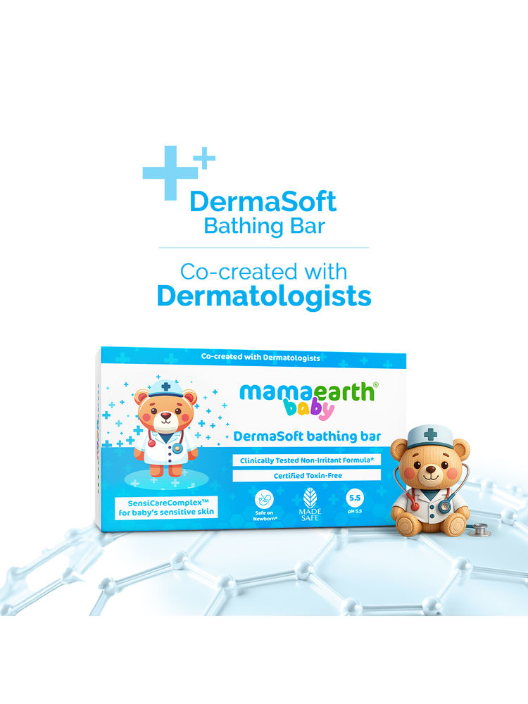 Mamaearth Baby Dermasoft Bathing Bar for Sensitive Skin-picture-14