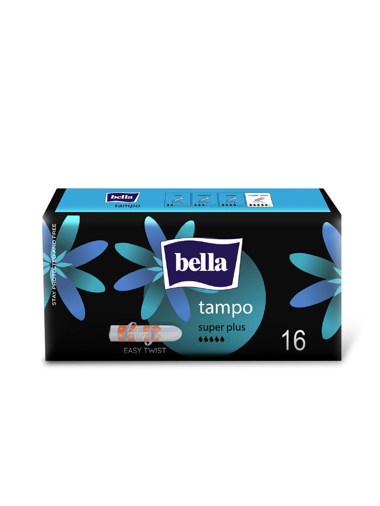 Bella Tampo Super Plus Easy Twist Tampons for Women - High Absorption, Leakproof, Comfort Fit for Very Heavy Flow (16 Pcs)-image-22