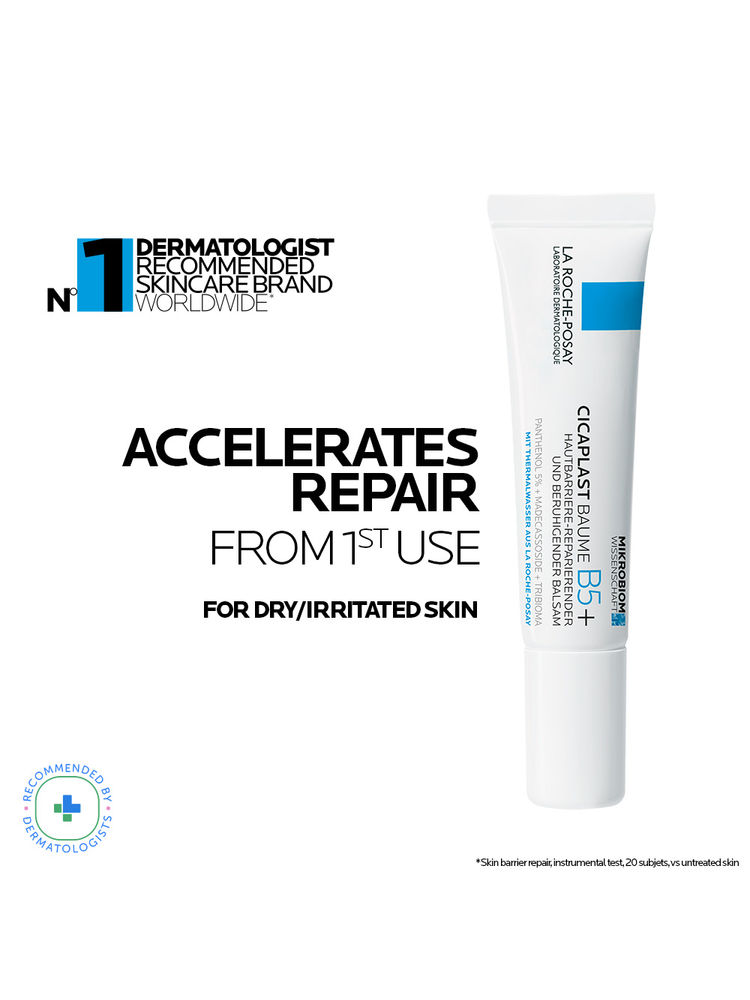 La Roche-Posay Cicaplast Baume B5+ Repair Moisturizer Balm, Soothing cream for Dry, Sensitive Skin