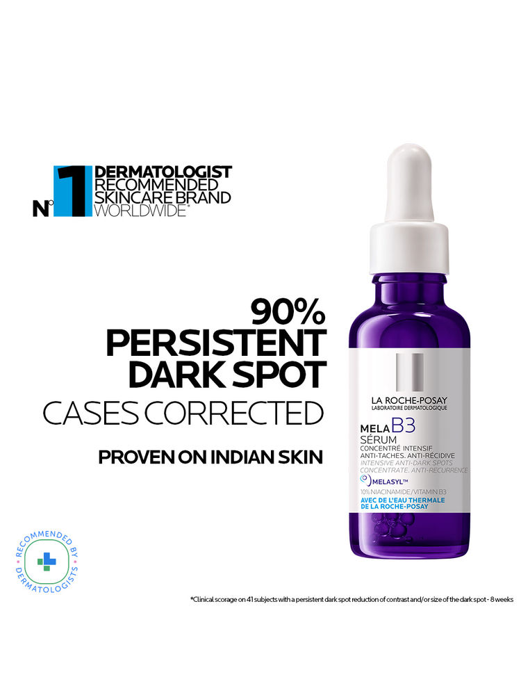 La Roche-Posay Mela B3 Serum, For Anti-Dark Spots & Pigmented Skin with Melasyl + 10% Niacinamide