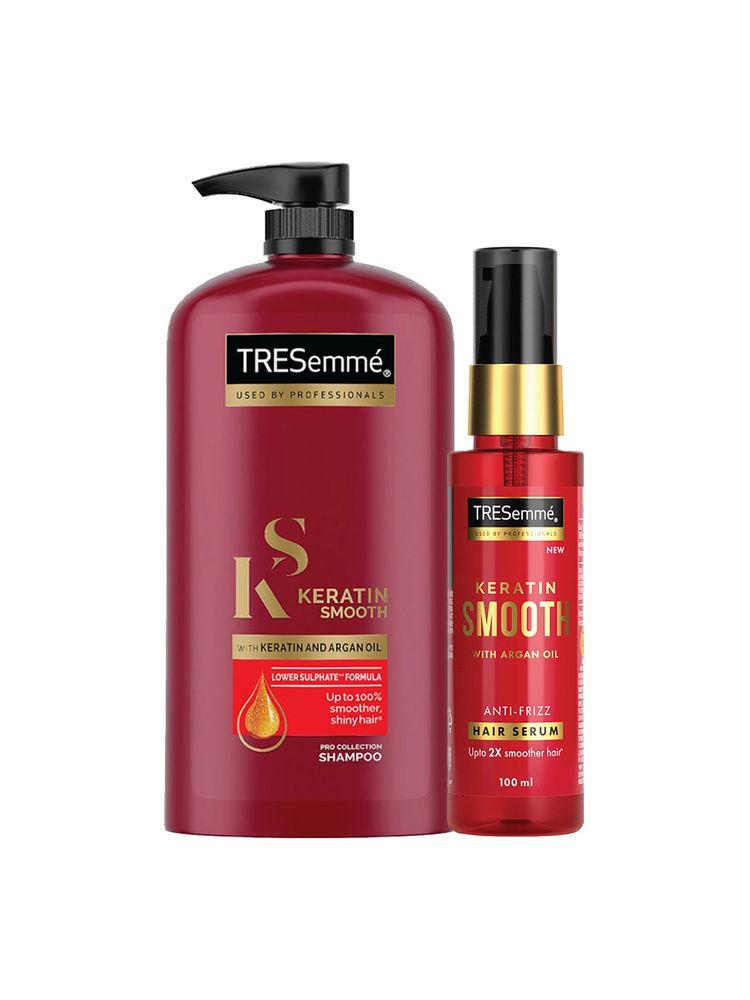 Tresemme Keratin Smooth Kit For Long Lasting Frizz Control Shampoo + Serum