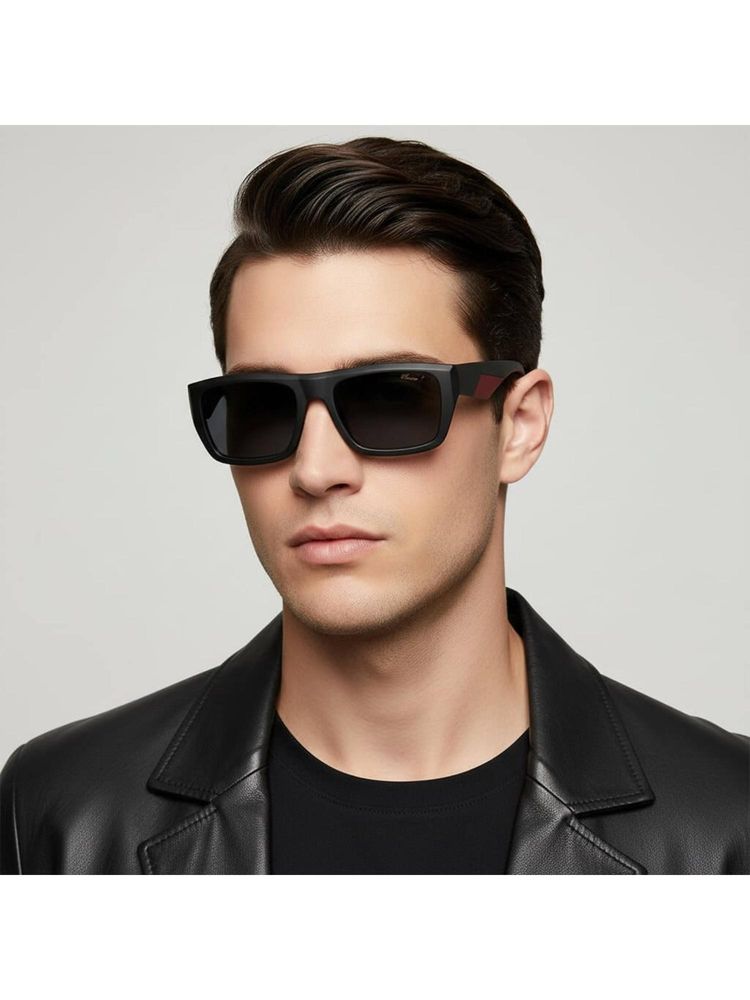 Vintage Unisex Square Grey Lens Sunglasses (55)-image-46