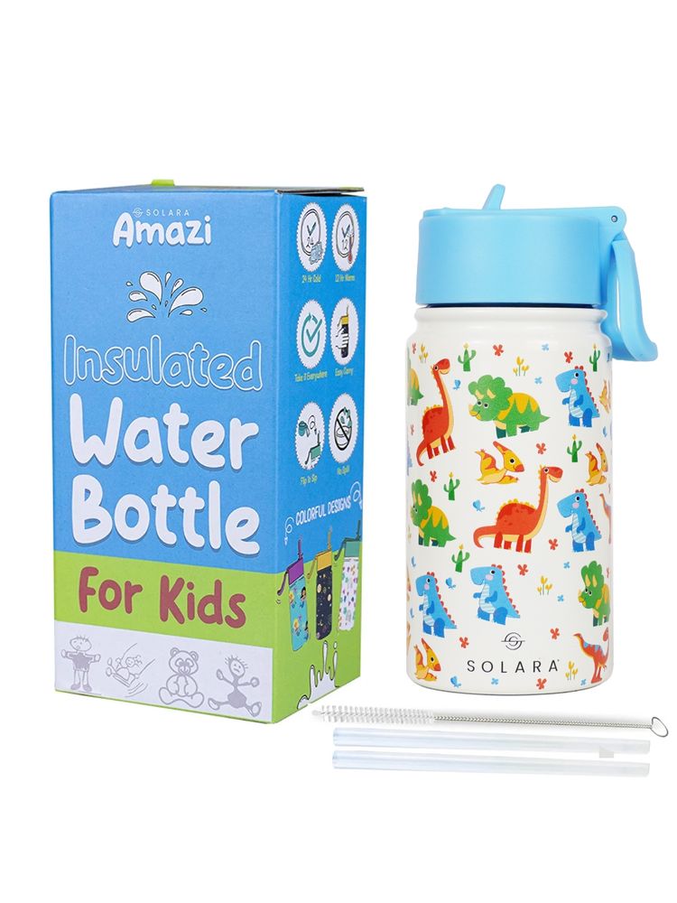 Solara Insulated Water Bottle Dino 450ml-picture-21