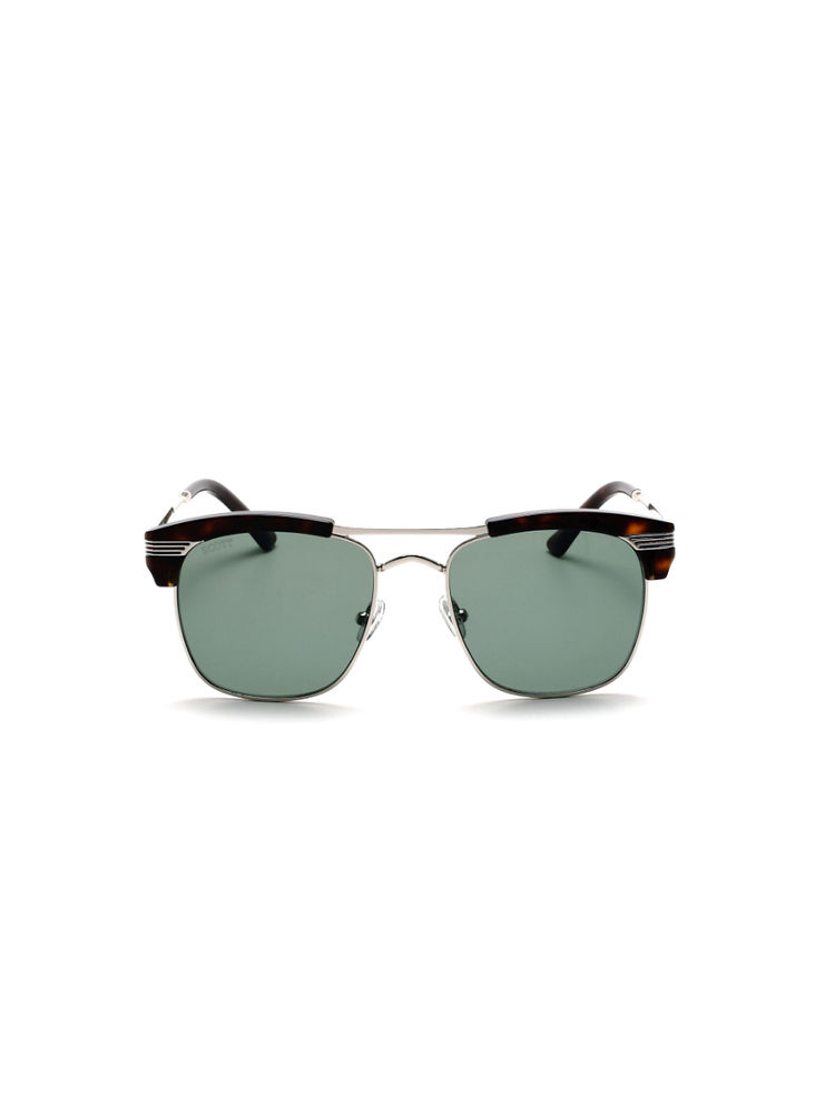 scott accessories Scott Green Lens Clubmaster UV Protected Sunglass Full Rim Silver Frame With UV Protection-picture-28