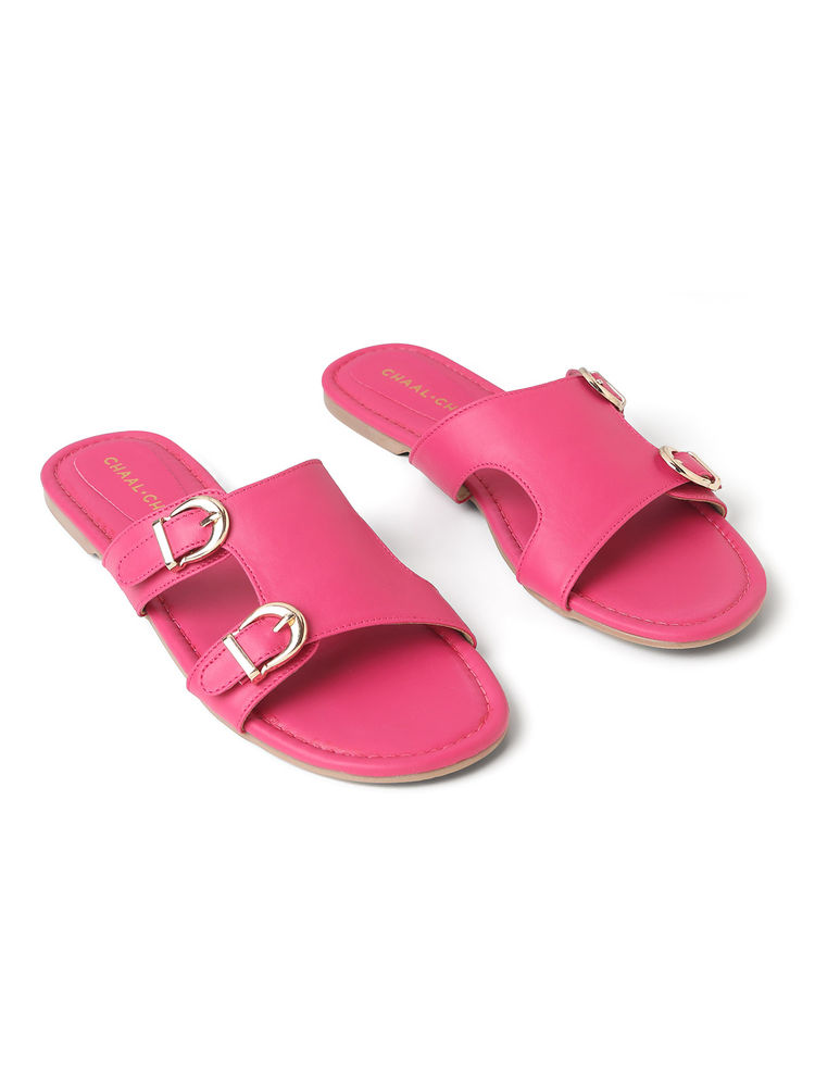 Chaal Chalan Rosa Pink Flats-picture-12