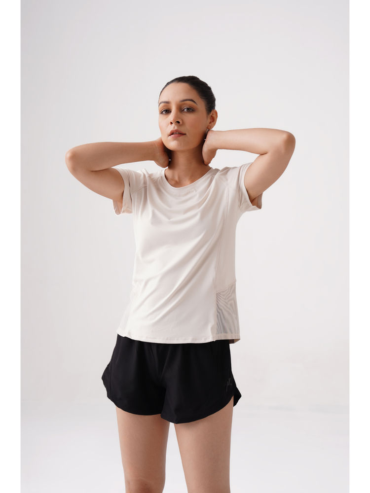 RYZ Soft Retch Air Beige T-Shirt-image-3