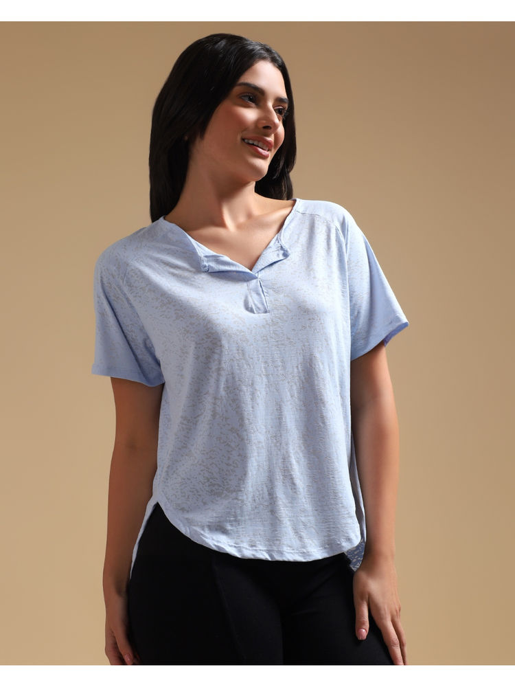 RYZ Soft Retch Breeze Blue T-Shirt-picture-26