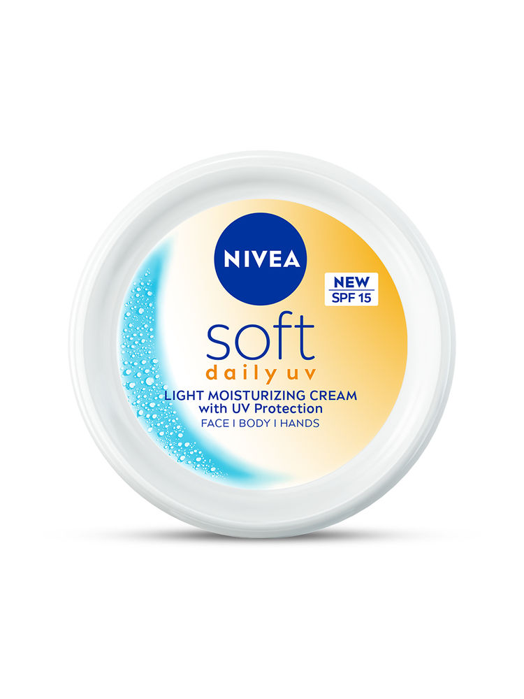 NIVEA Soft Daily UV Light Moisturising Cream With SPF-15-picture-29