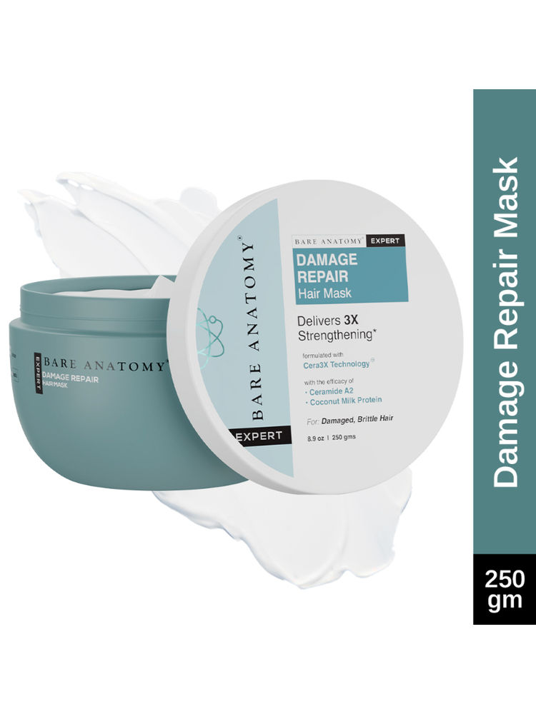 Bare Anatomy Damage Repair Hair Mask Hair Mask For Dry & Frizzy Hair with Coconut Milk Protein-picture-20
