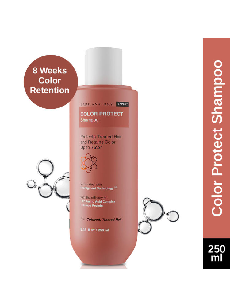 Bare Anatomy Hair Color Protect Shampoo, 8 Week Hair Colour Retention Shampoo for Dry & Frizzy Hair-picture-2