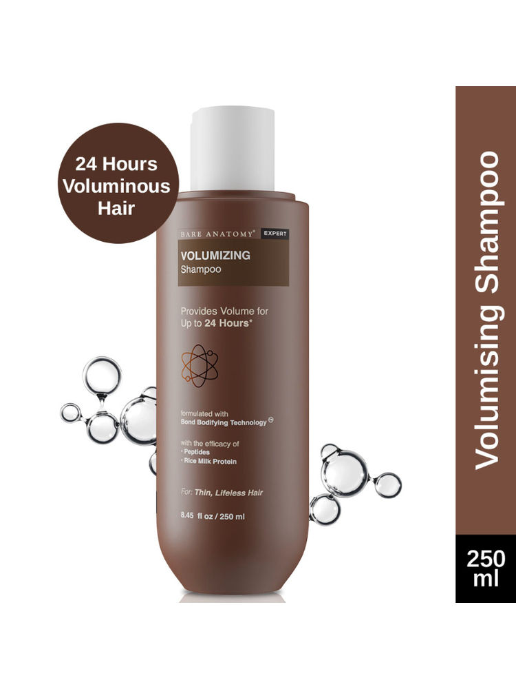 Bare Anatomy Volumizing Shampoo with Peptides & Rich Milk Protein for Thin & Flat Hair-image-7