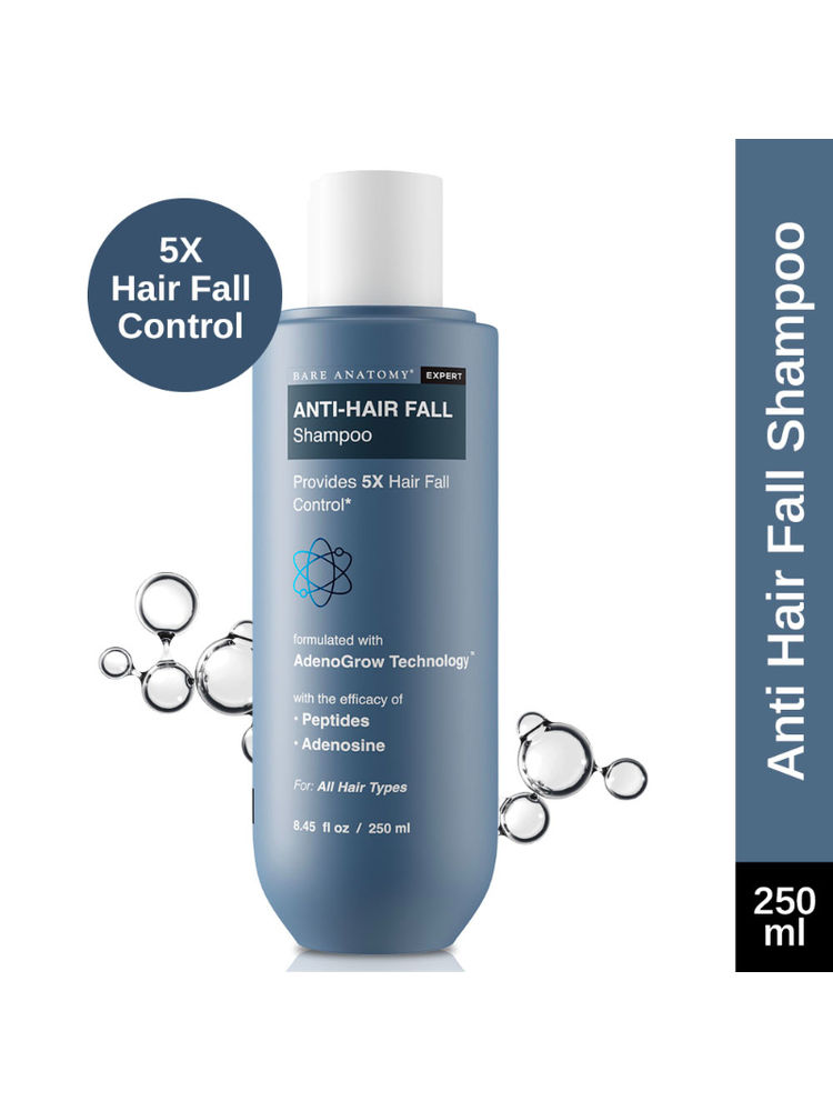 Bare Anatomy 5X Hair Fall Control Shampoo Hair Growth Paraben and Sulphate Free Shampoo