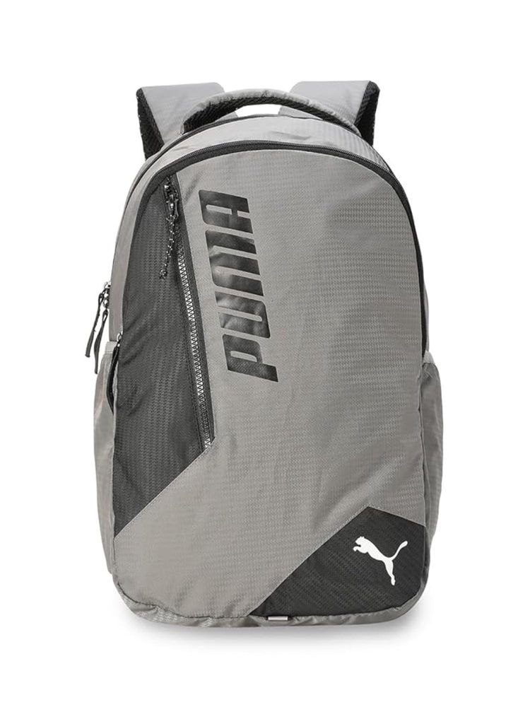 Puma Unisex Adult Color Block 3 Compartment Cool Dark Grey Backpack-picture-13