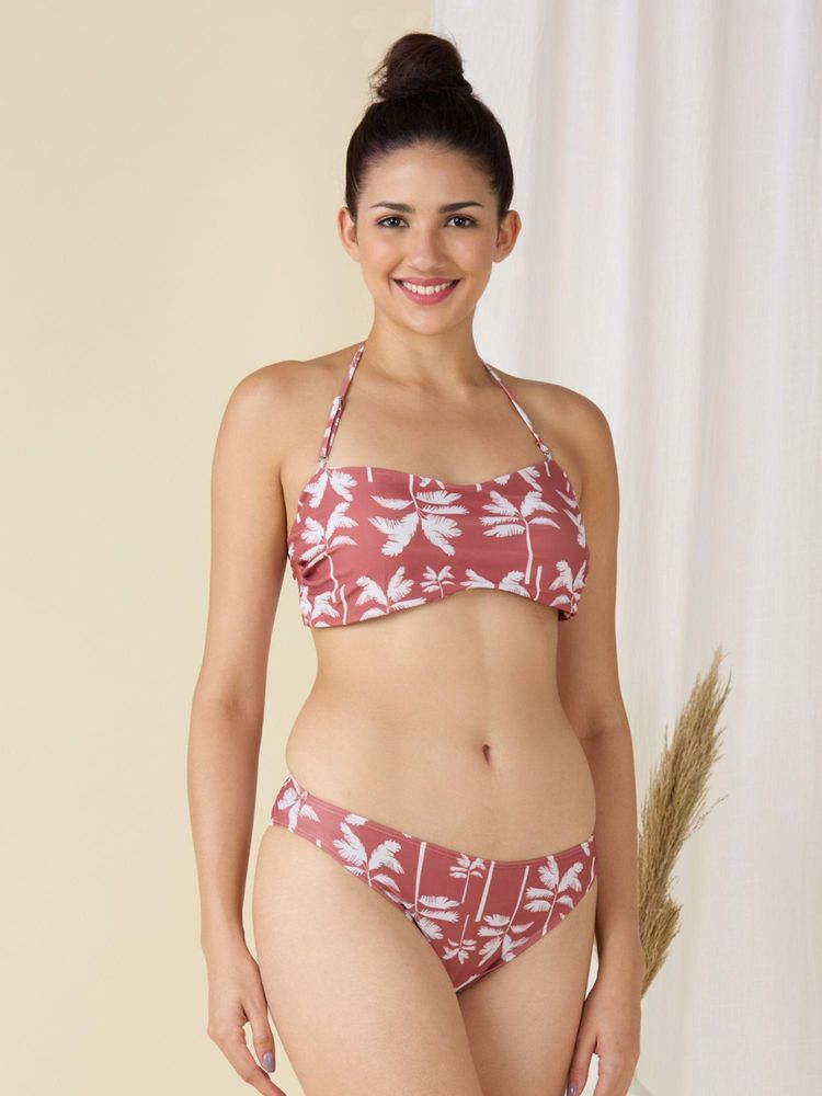 Addery Cocoa Bandeau Bikini with Bra-picture-24