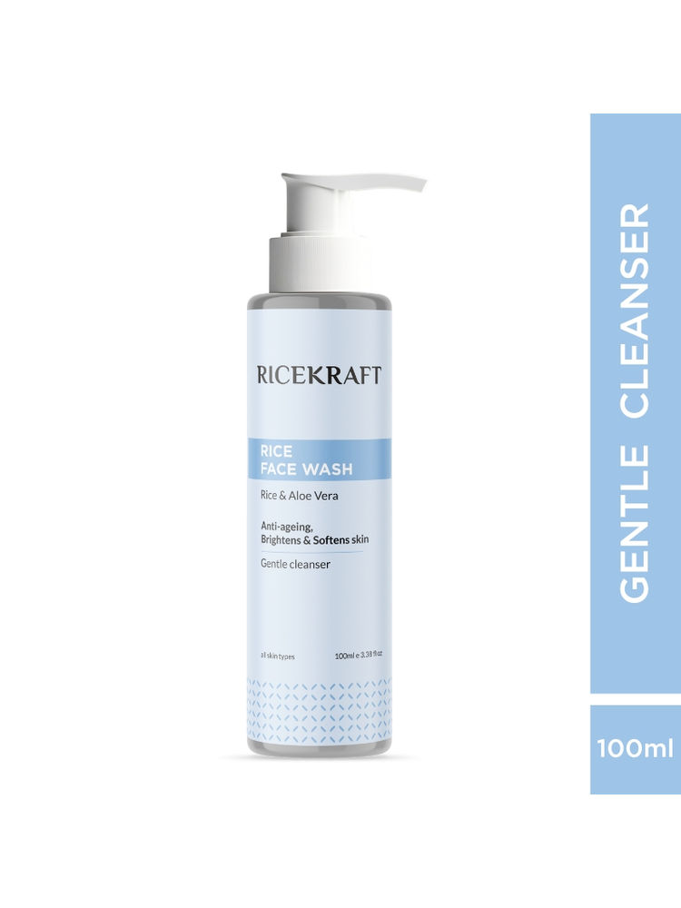 Ricekraft Rice Water Face Wash Korean Gentle Cleanser-image-2