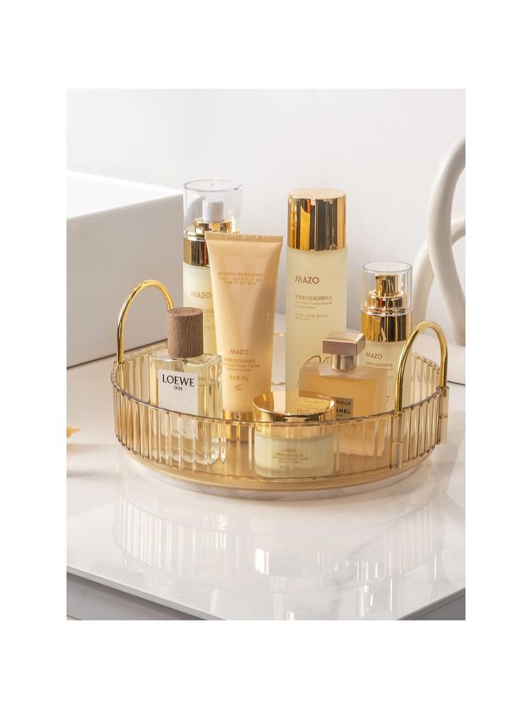 Mason Home Rotating Makeup Organiser - Amber-picture-4