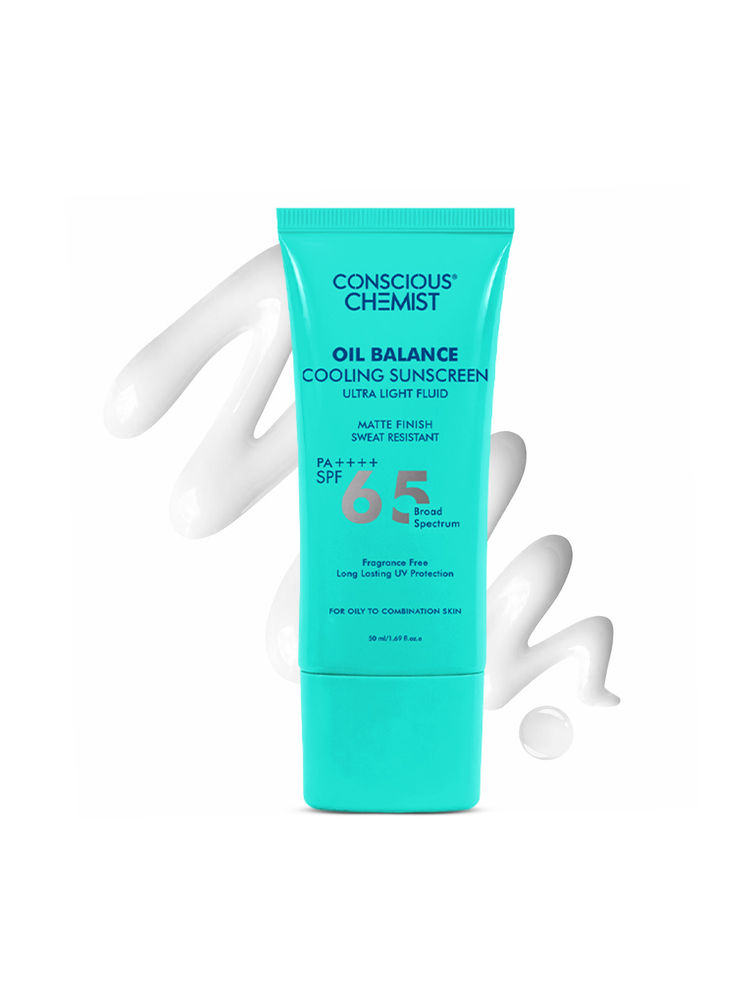 Conscious Chemist Oil Balance Cooling Sunscreen Ultra Light Fluid-image-7