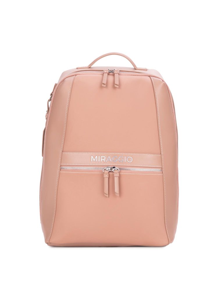 MIRAGGIO Achiever Women Backpack-Peach (Large)-picture-24