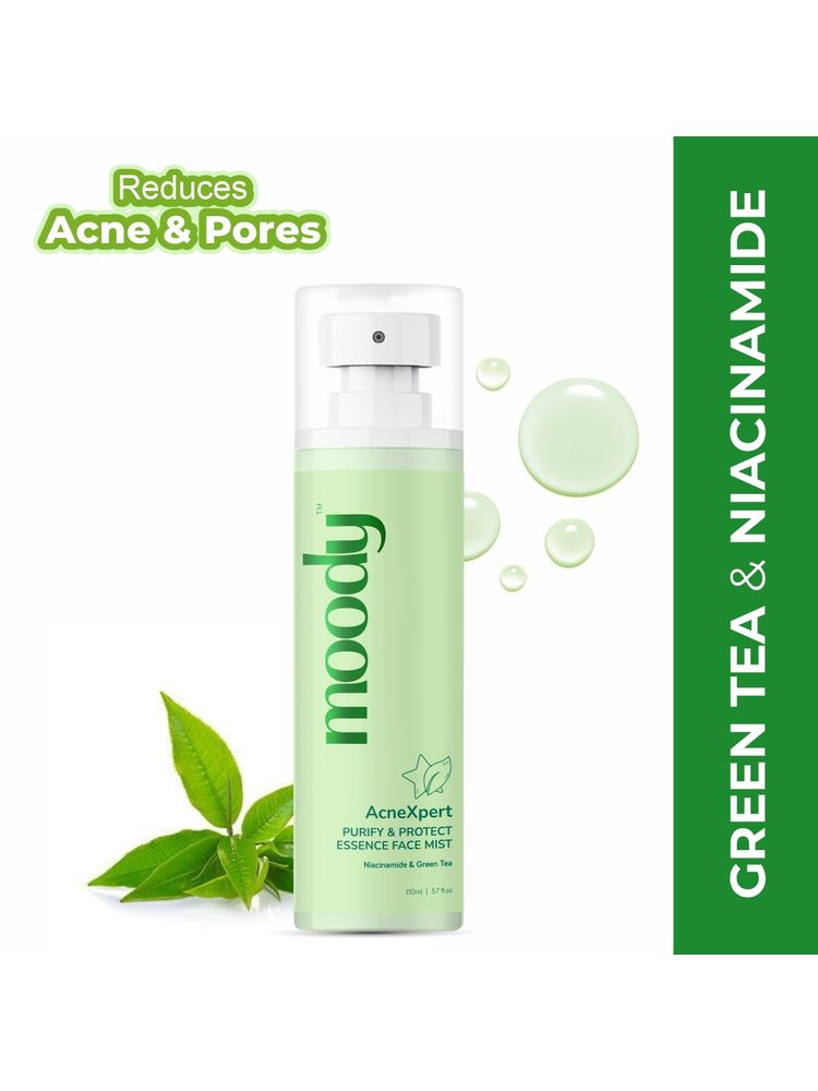 Moody Acnexpert Skin Clarifying Face Mist With Niacinamide & Green Tea - Face Toner For Oily Skin-picture-28