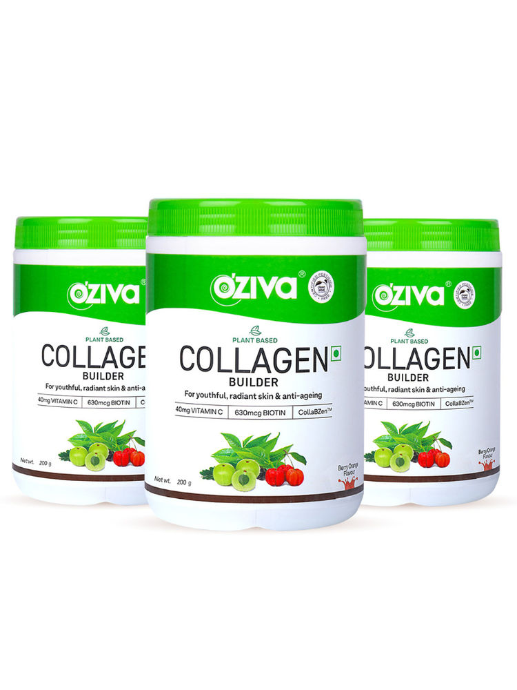 Oziva Plant Based Collagen Builder - Guava Glow-image-45