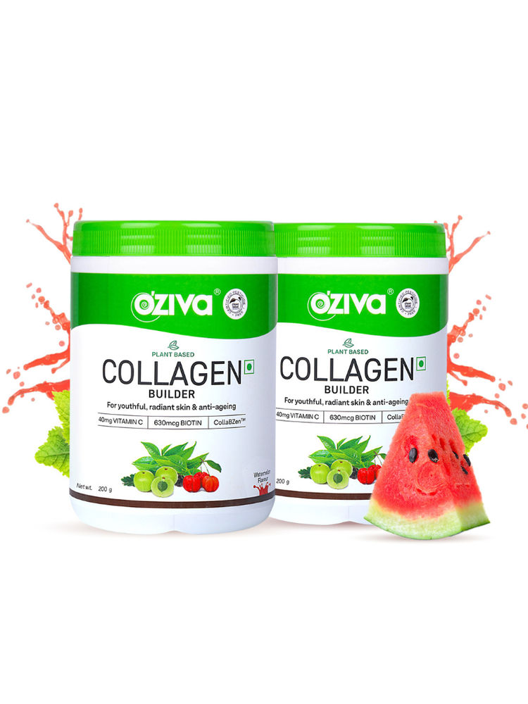 Oziva Plant Based Collagen Builder - Watermelon-image-23