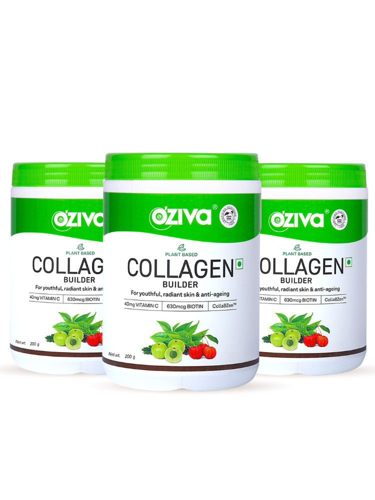 Oziva Plant Based Collagen Builder For Skin Repair & Regeneration- Classic