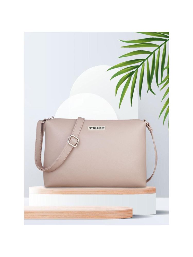 FLYING BERRY Womens Mauve Sling bag-picture-15