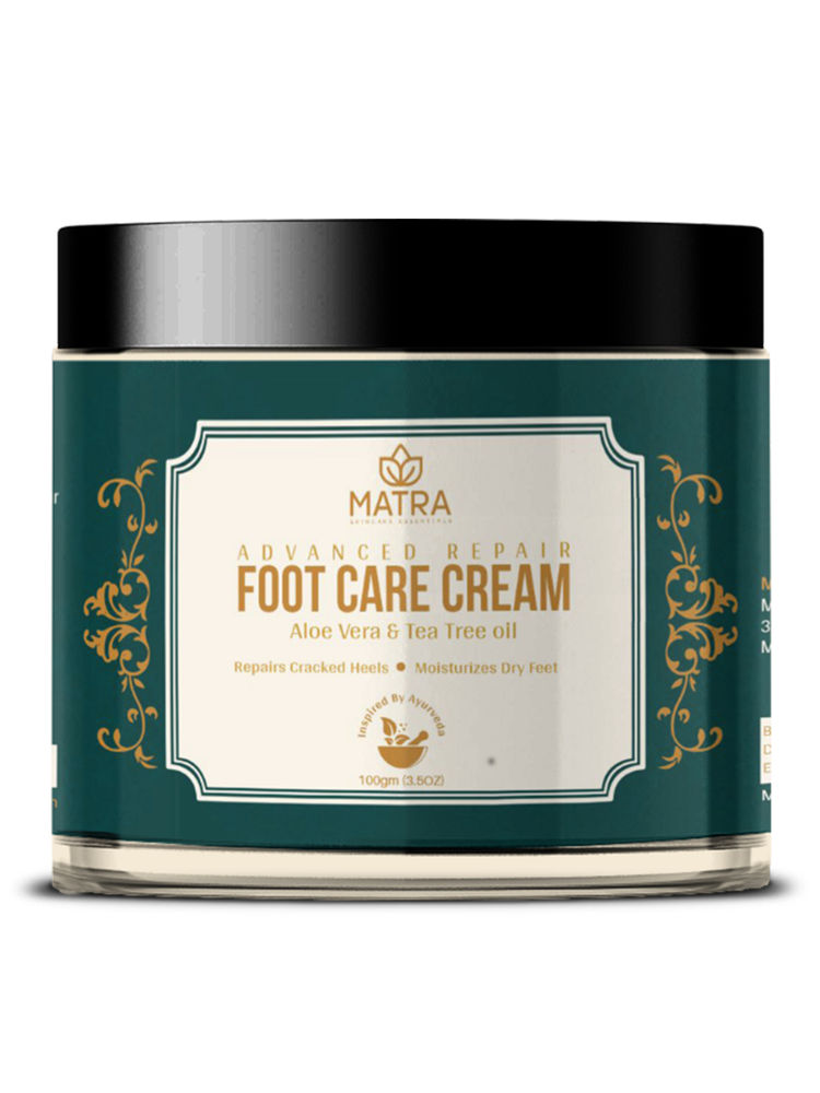 Matra Foot Cream For Cracked Heels & Dry Feet With Aloe Vera & Tea Tree Oil-picture-6