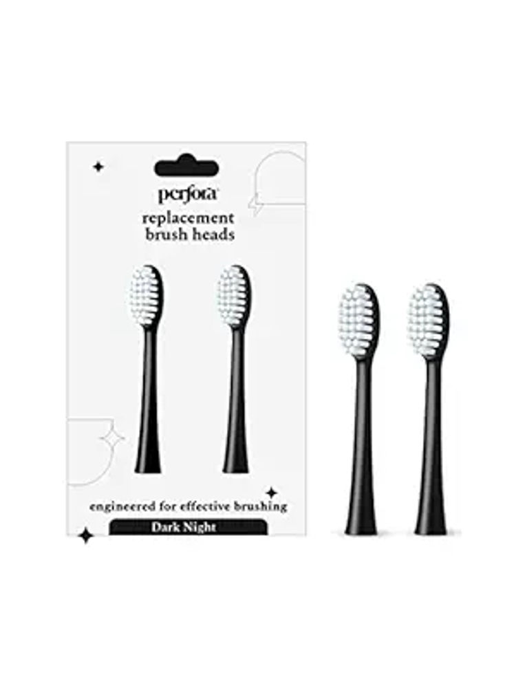 Perfora Electric Toothbrush Brush Heads - Dark Night