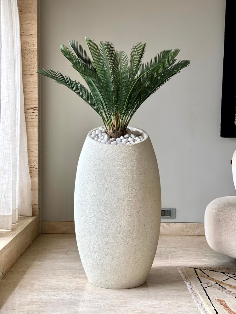 Mason Home Acropolis Planter - Ivory-image-3