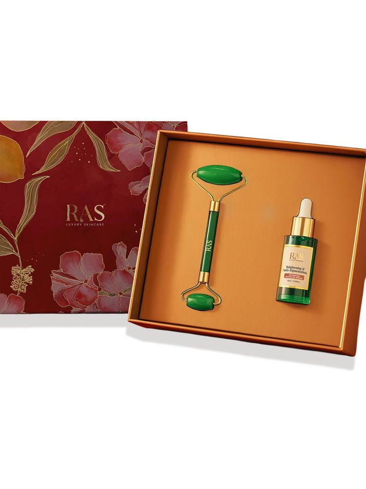 RAS Luxury Oils Ultimate Glow Jade Roller Gift Set With Brightening Serum-picture-15
