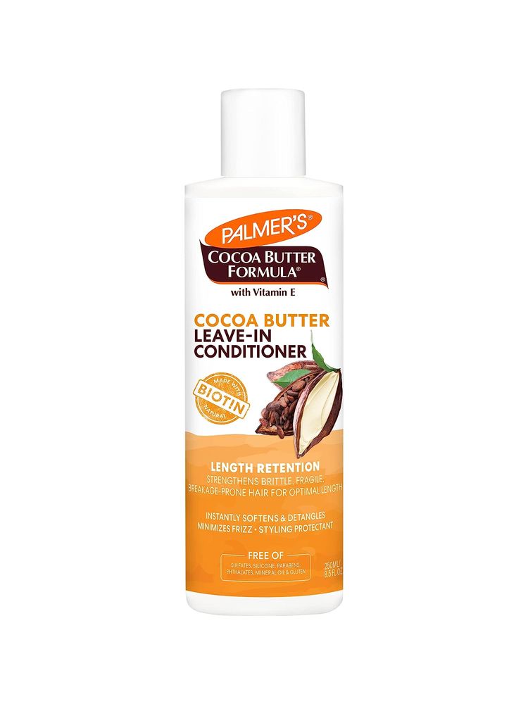 Palmer's Cocoa Butter & Biotin Leave-in Conditioner for Hair Length Retention, Strengthening & Shine